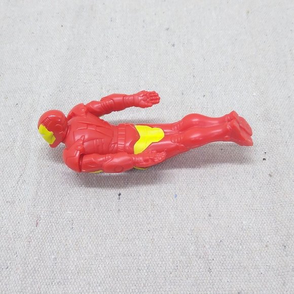 Marvel Characters Captain America Hulk Iron Man & Iron Man on Wheels (McD's) - Picture 8 of 13